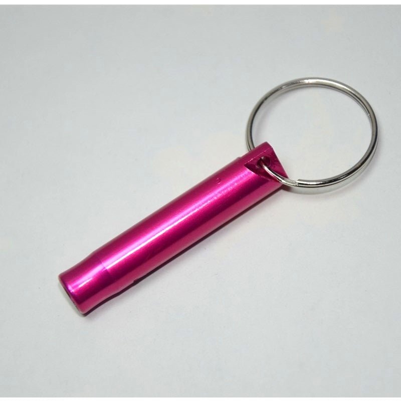 Aluminum Alloy Emergency Whistle Keychain – Compact Safety Survival Tool - Infinity Deals