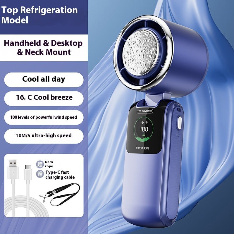 Portable Neck Fan – High - Speed Handheld Cooling Fan - Infinity Deals