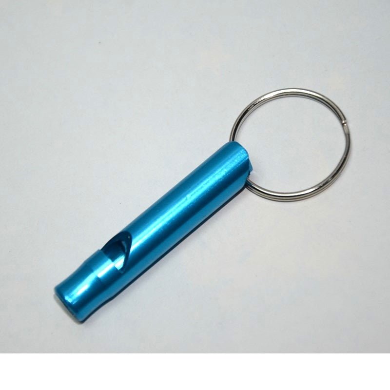 Aluminum Alloy Emergency Whistle Keychain – Compact Safety Survival Tool - Infinity Deals
