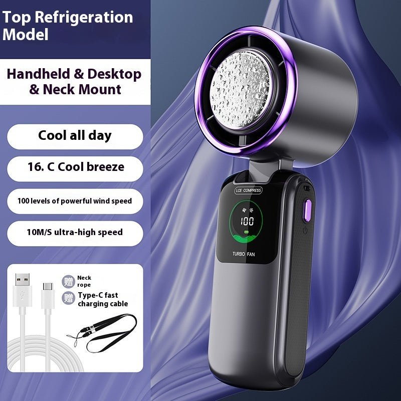 Portable Neck Fan – High - Speed Handheld Cooling Fan - Infinity Deals