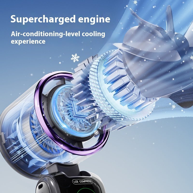 Portable Neck Fan – High - Speed Handheld Cooling Fan - Infinity Deals